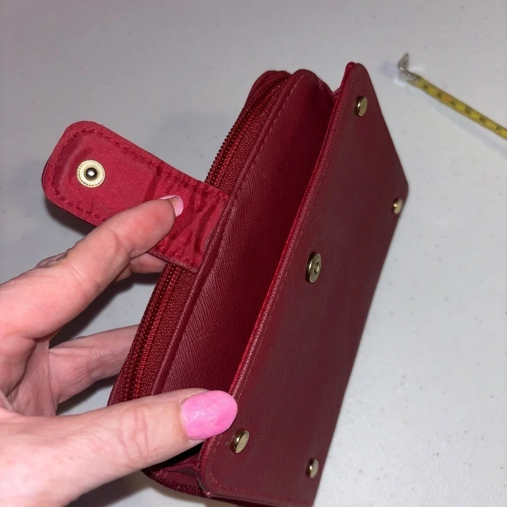 Chic Burgundy Women's Wallet